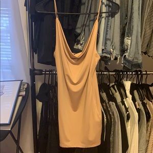 Nude lose dress